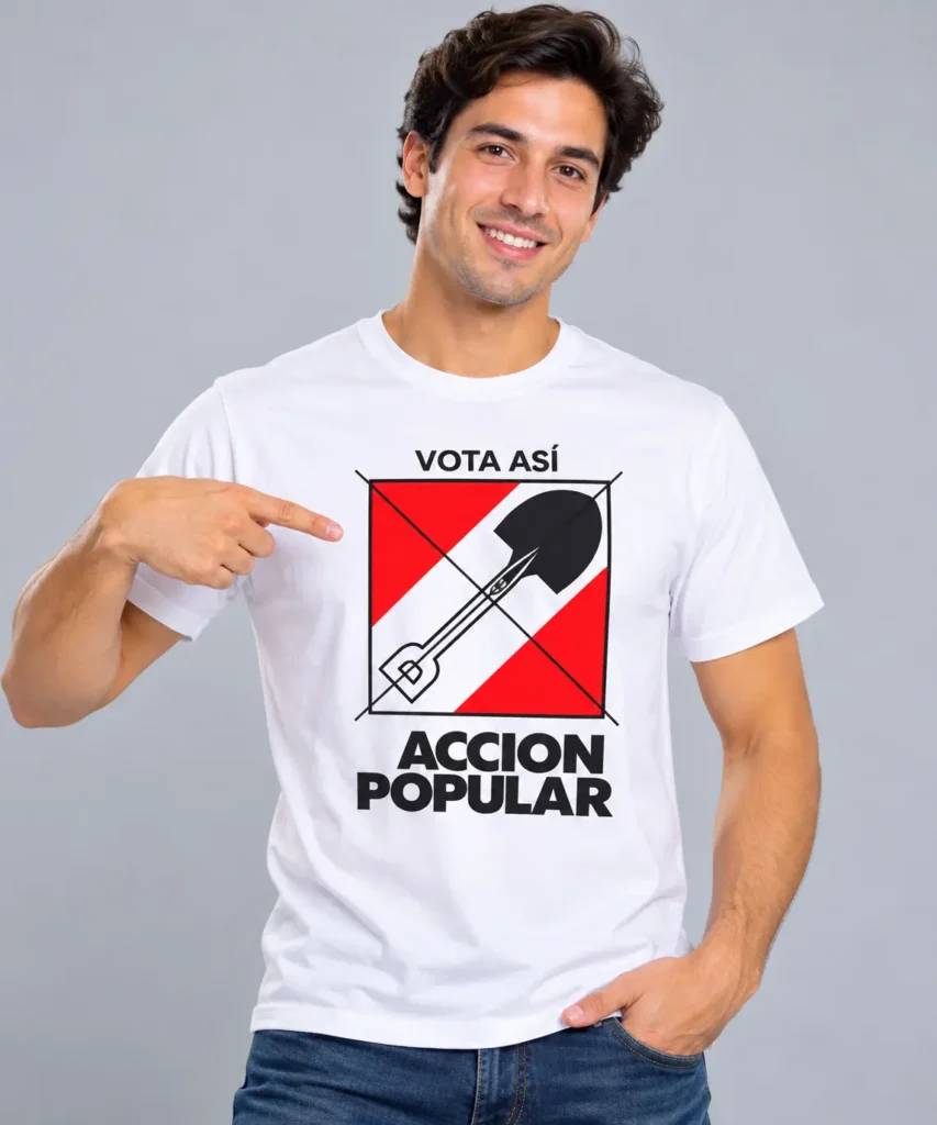 Polos para Campaña Política en Gamarra | Fabricación Personalizada