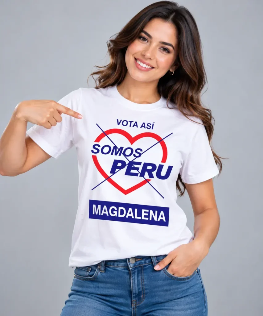 Polos para Campaña Política en Gamarra | Fabricación Personalizada